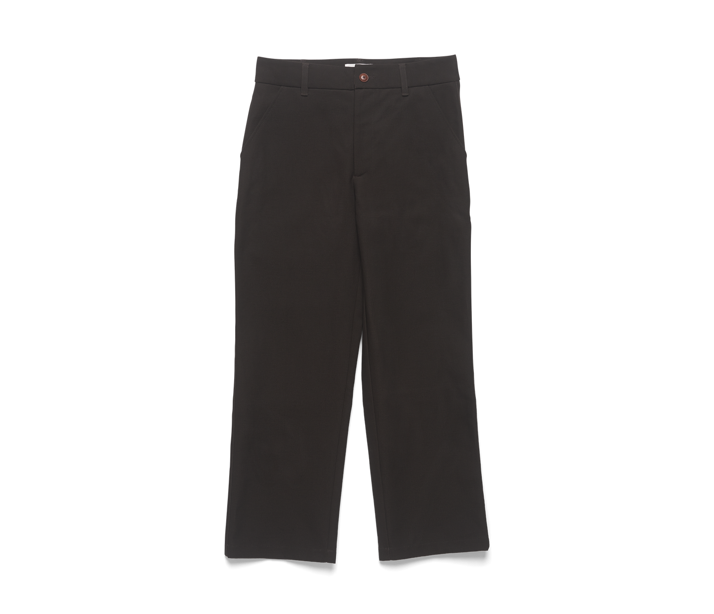 Brown Cotton Canvas Dirt Pant