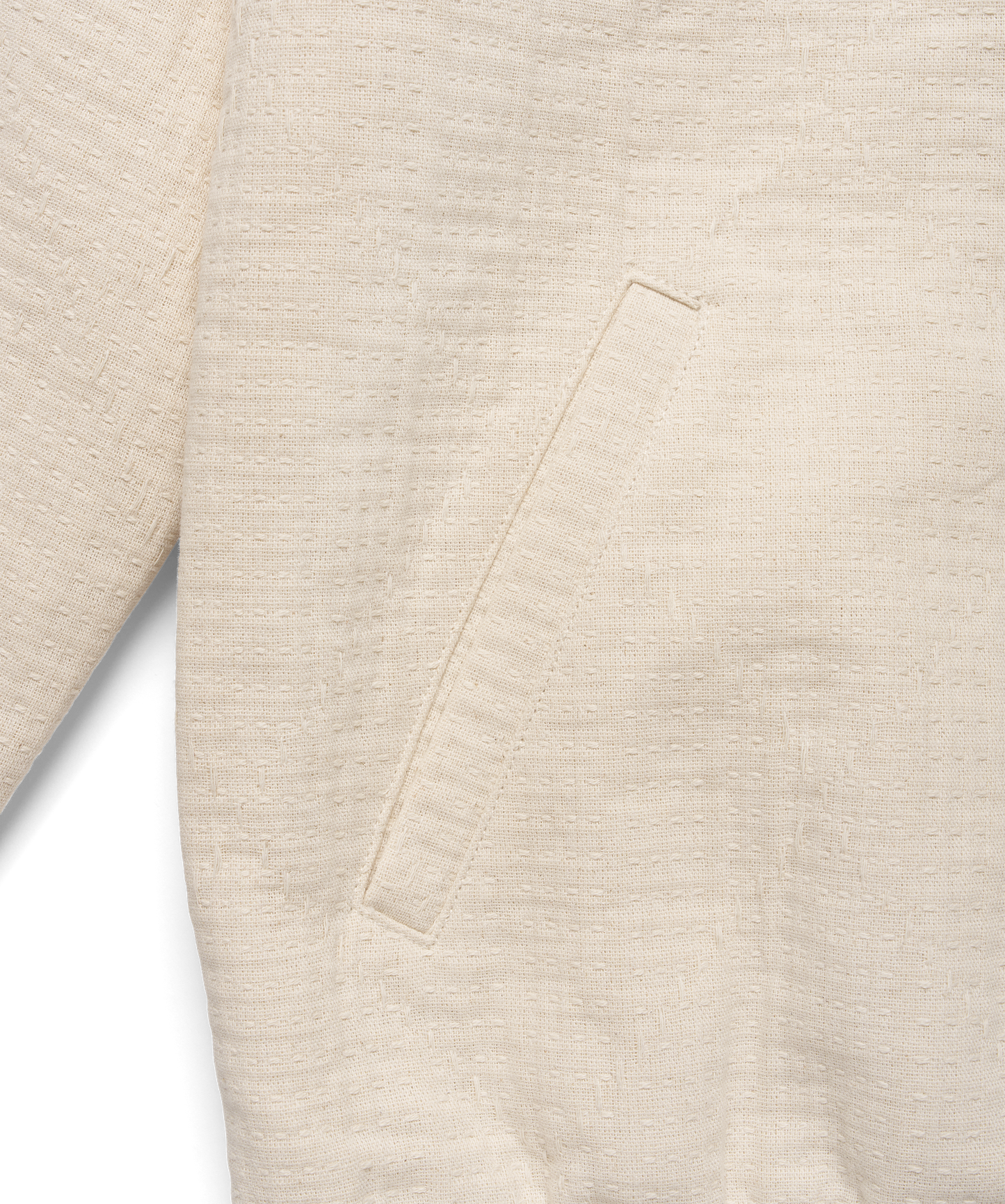 White Cotton Cloth Club Jacket