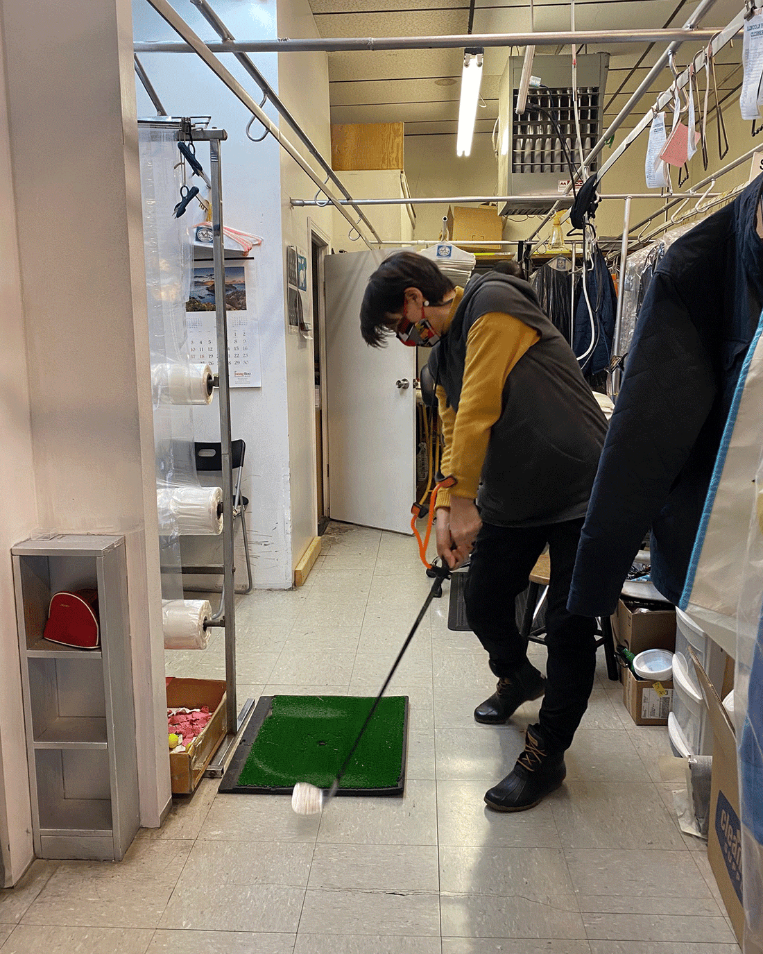 Golf as a bonding agent