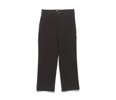 Brown Cotton Canvas Dirt Pant