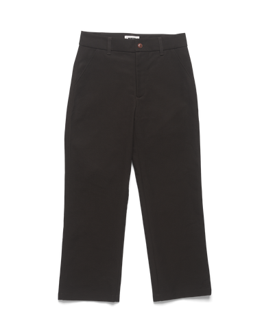 Brown Cotton Canvas Dirt Pant