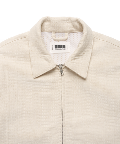 White Cotton Cloth Club Jacket