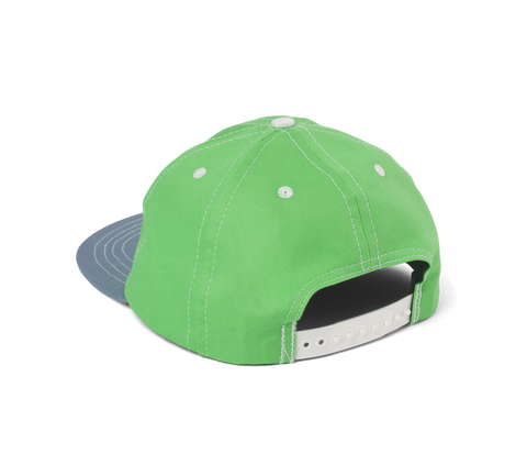 Lime Glacier and White FlipMode Made in USA Cap