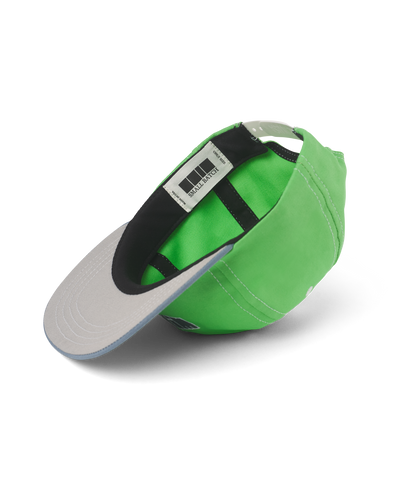 Lime Glacier and White FlipMode Made in USA Cap
